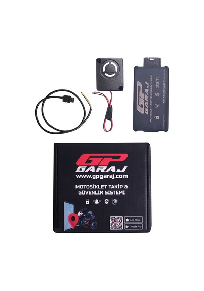 Gp Garaj Tkp001 Motosiklet Takip Ve Güvenlik Sistemi + Siren Alarm Modülü + 1 Yıllık Lisans