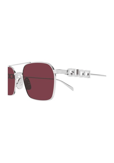 1804s 004 54 Gümüş Metal Köşeli Unisex Gümüş