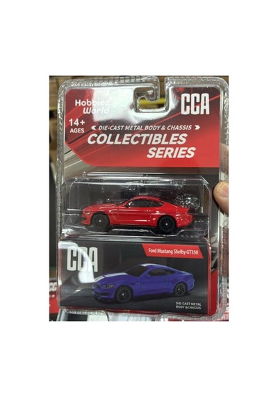 Collectibles Series Ford Mustang Shelby Gt350 Kırmızı 1/64 Model Araba