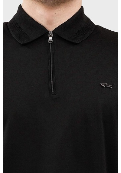 Paul & Shark Erkek Polo Yaka T Shirt 24411249 011 Siyah SIYAH Siyah