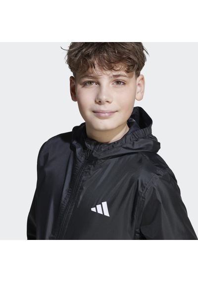 Adidas Jl9046 J Raın Jkt Çocuk Yağmurluk Siyah