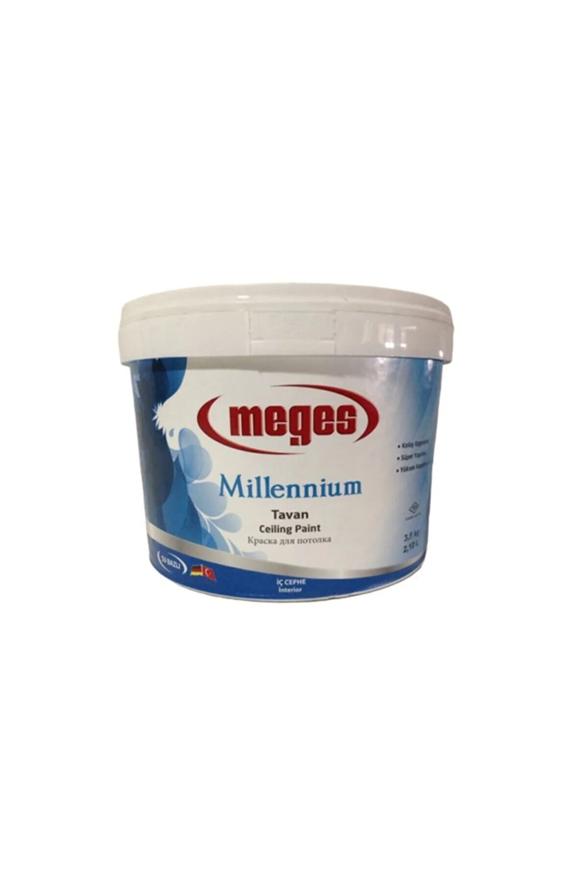 Meges Millennium Tavan Boyası 10 Kg / 5.8 L 10 KG