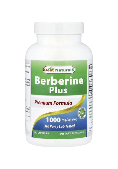 Best Naturals, Berberine Plus, 120 Capsules