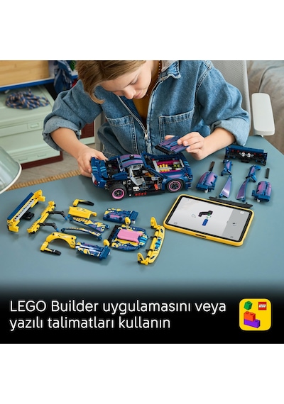 LEGO® Technic Modifiye Ford Mustang GT Araba 42236 - 10 Yaş ve Üzeri Çocuklar için 8 Detay İçeren Oyuncak Yapım Seti (973 Parça)
