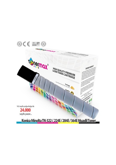 Tonerturk Minolta Tn-322 / Bizhub 224E / 284E / 364E Uyumlu Toner