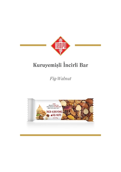 Karışık Kuruyemişli İncir Ezmesi 45 G X 12 Adet