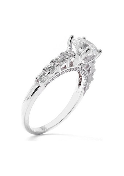Celikchi Swarovski Taş Tektaş Yüzük