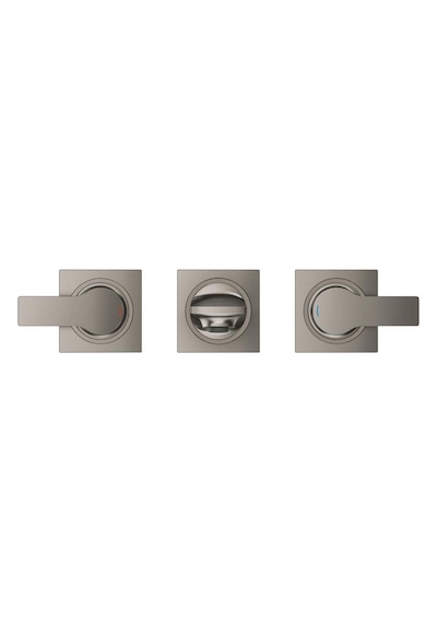Grohe Allure 20193AL2 Sıva Üstü Grubu Fırçalı Sert Ankastre Lavabo Bataryası Grafit Nikel