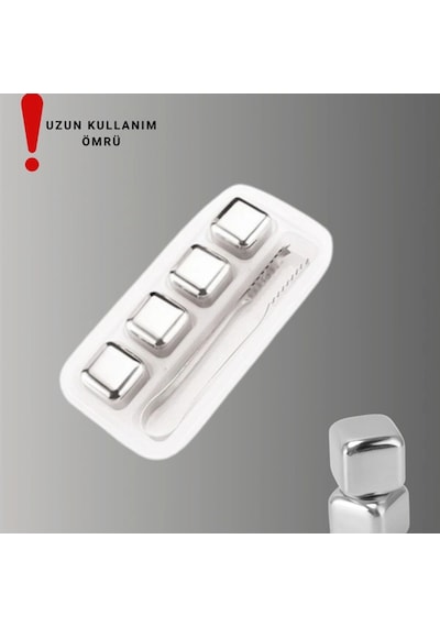 Çevre Dostu Metal Buz Küpü Ve Kullanışlı Klips Seti Yeni Nesil Renkli 34419626