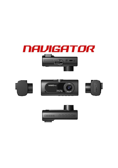 Navigator Hako Pro 180 Açılı 1080p Dvr Ekranlı Wi-fi Yol Kayıt Kamerası Cmr100 Ön Arka Kamera Diğer