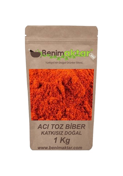 BenimAktar Toz Acı Biber 1 KG