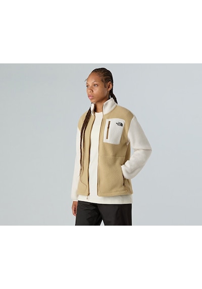 The North Face W Yumiori Full Zip Kadın Outdoor Polar Ceket Nf0a8e883cg1 Haki Haki