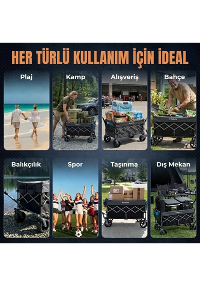 Kingcamp Trailmate L7 Xl 300l Premium Vagon Taşıma Aracı