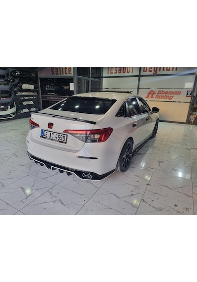 Honda Civic Fe1 Arka Tampon Eki 01 --fibersan Tuning
