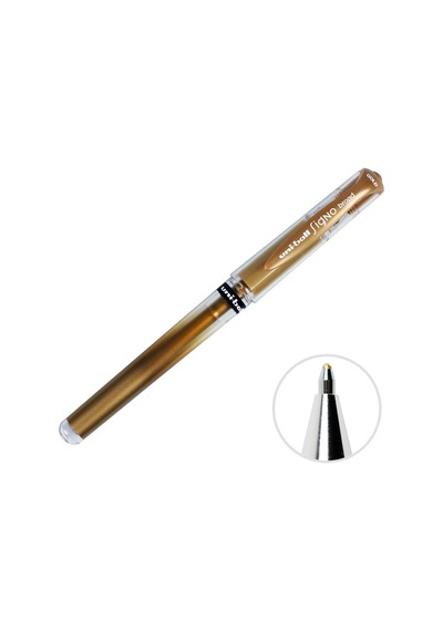 Uni-ball Um-153 Gold Signo Broad Davetiye Kalemi