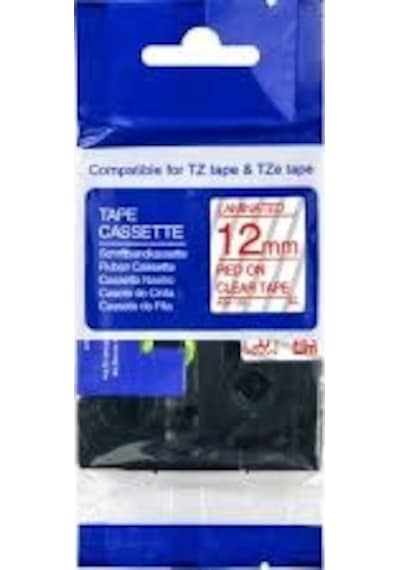 Krt-Muadil Aze-132 12 MM Şeffaf Üzerine Kırmızı Lamina 8  Metre