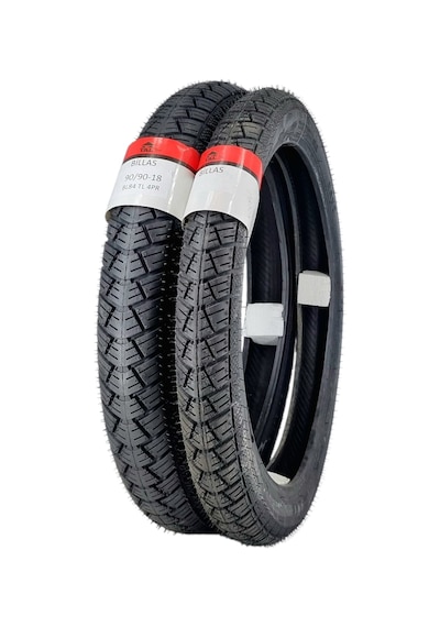 90/90-18 Ve 275-18 Tl Tubeless - Dubleks Bl084 Motosiklet Lastiği Takımı