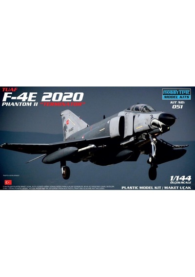 Hobbytime 051 1/144 Ölçek, F-4e Phantom Iı, Plastik Model Kiti-50104