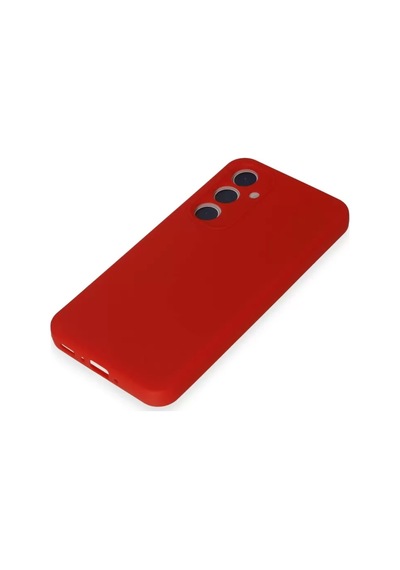 Newface Samsung Galaxy A35 5g Kılıf First Silikon - Kırmızı