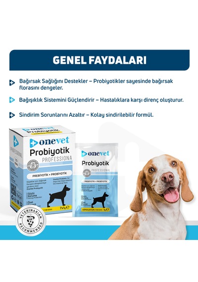 Onevet Probiyotik Saşe 7x1 Gr Köpek