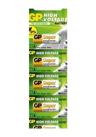 Gp 23a V23ga Mn21 12v Alkalin Pil Kepenk Anahtar Pili Beşli Paket Evimdeyokyok