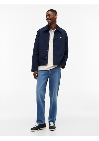 Tommy Hilfiger Tjm Cıty Lıfe Coach Jacket Erkek Mavi Mont - Dm0dm22733