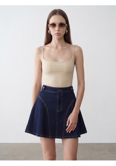 Dilvin 21200 Bra-free Askılı Top-taş