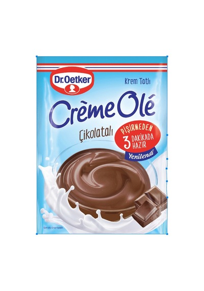 Dr. Oetker Creme Ole 114 G Çikolatalı Hazır Tatlı 2'li Ekonomik Paket - 2 Adet Tarı
