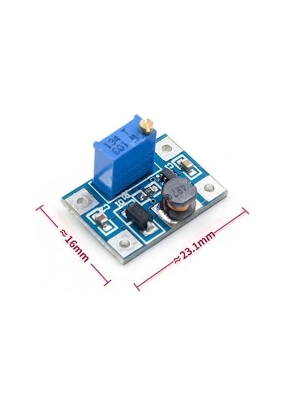 5 Adet Sx1308 Ayarlanabilir 28v 2a Dc Dc Gerilim Voltaj Yükseltici Güç Kaynağı Modülü Step Up Boost Converter