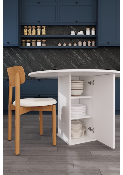 Modern Dolaplı 4 Kişilik Mutfak Yemek Masası Ve Sandalye %100 Mdf Mutfak Yemek Odası Masası Takımı Ymt04 Beyaz Modern Dolaplı 4 Kişilik Mutfak Yemek Masası Ve Sandalye %100 Mdf Mutfak Yemek Odası Masası Takımı Ymt04 Beyaz