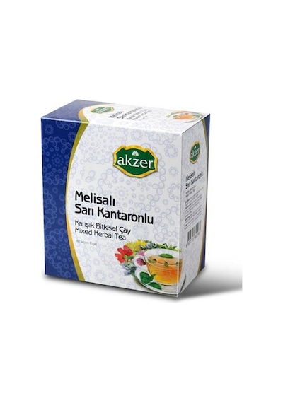 Akzer Melisa'lı Kantaron'lu Çay 60'lı