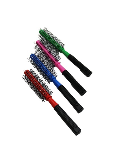 Plastik Renkli Saç Fırça - Tarak 5365