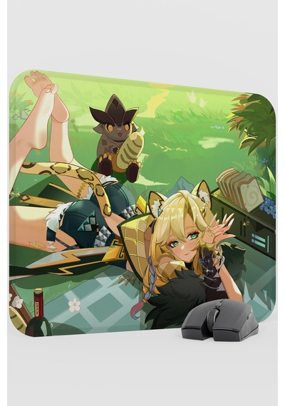 Xilonen Genshin Impact Anime Gacha V4 - 48x40 Xl Gaming Mouse Pad Fare Altlığı