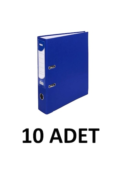 Noki Klasör Dar Mavi 10 Adet Mavi