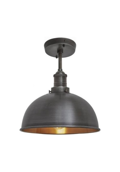 Rys Retro Dekoratif Tavan Plofyoner Siyah Dekoratif Tekli Sarkıt Avize Çap:30 Cm Beyaz