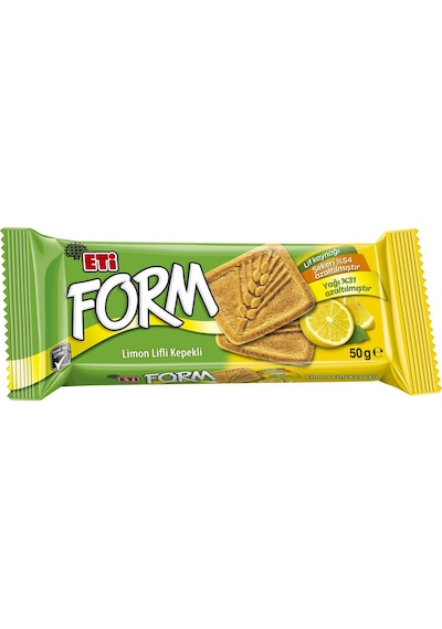 Eti Form Limon Lifli 50 Gr X 12 Adet