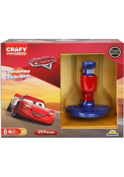 Sunman Crafy Cars Dondurma Fabrikası Oyun Hamuru Seti 200 Gr. 29