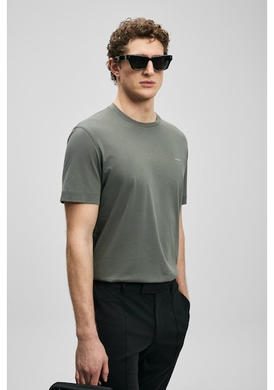 Lufian Bran Erkek T-shirt 111020321 Yeşil