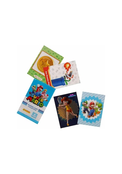 Hediyecik Panini Süper Mario Oyun Kartları Trading Card 20 Paket 80 Kart