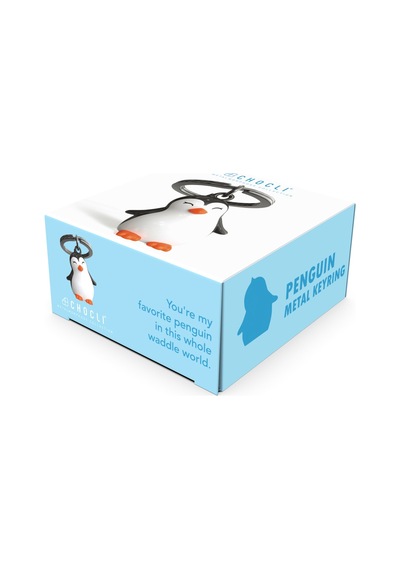 Metalmorphose Penguen Anahtarlık