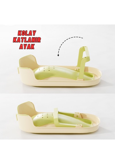 Katlanabilir Silikon Bebek Besleme Ve Yıkama Banyo Oturağı Alt Değiştirme Sehpası Yeşil