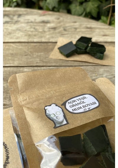 Rufus Concept Açık Yeşil Granül Mum Boyası 50 Gr