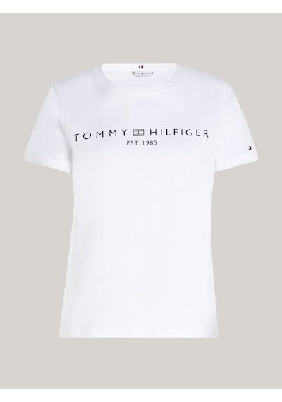 Reg Corp Logo C-nk Ss Kadın Beyaz T-shirt - Ww0ww40276 Beyaz