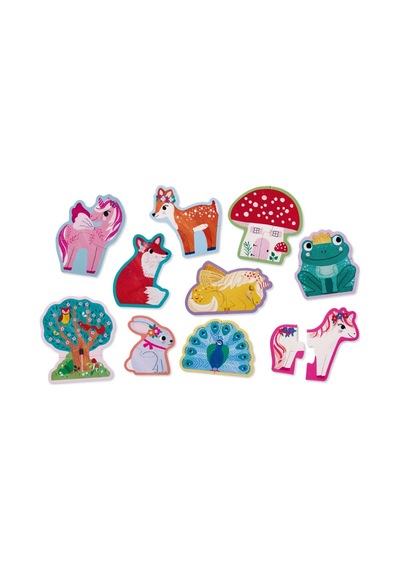 Crocodile Creek Ilerleyen Puzzle Unicorn