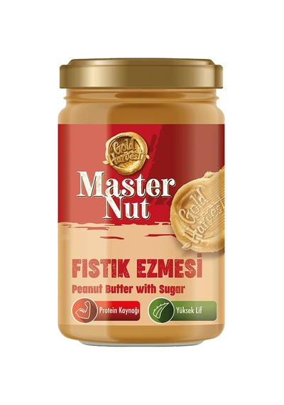 Master Nut Fıstık Ezmesi, Şekerli Yer Fıstığı Ezmesi, 300 Gr, 2'li Paket