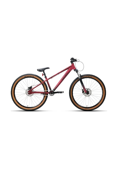 Carraro Bandıt Özel Seri Akrobasi Bisikleti 310h Hd 26 Jant 1-v Mat Koyu Kırmızı Siyah Çok Renkli