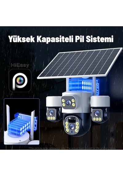 Inox Digital X14 4g E-simli 4 Kameralı Güneş Enerjili Güvenlik Kamerası