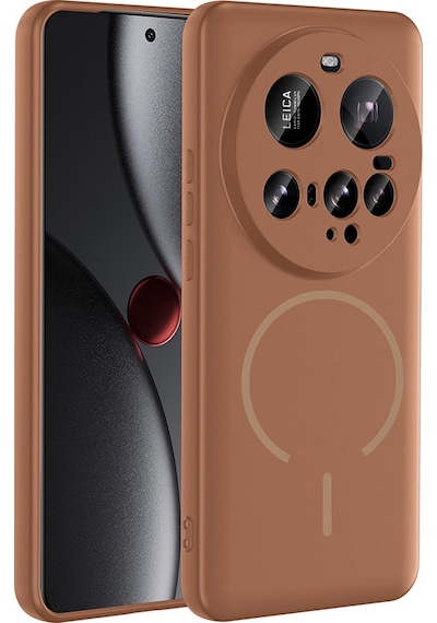 Adige Xiaomi 15 Ultra Kılıf Silikon Meta Magsafe Kablosuz Şarj Özellikli