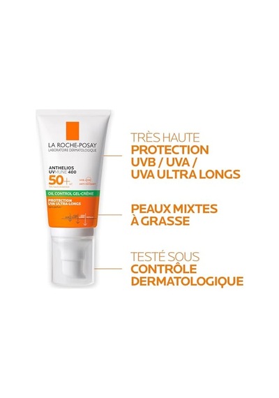 La Roche Posay Anthelios Spf 50+ Oil Control Gel Cream 50ml