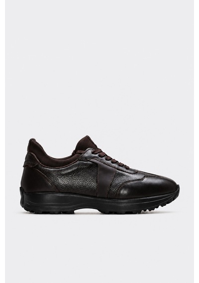 Fast Step Hakiki Deri Kahve Erkek Casual 722ma675